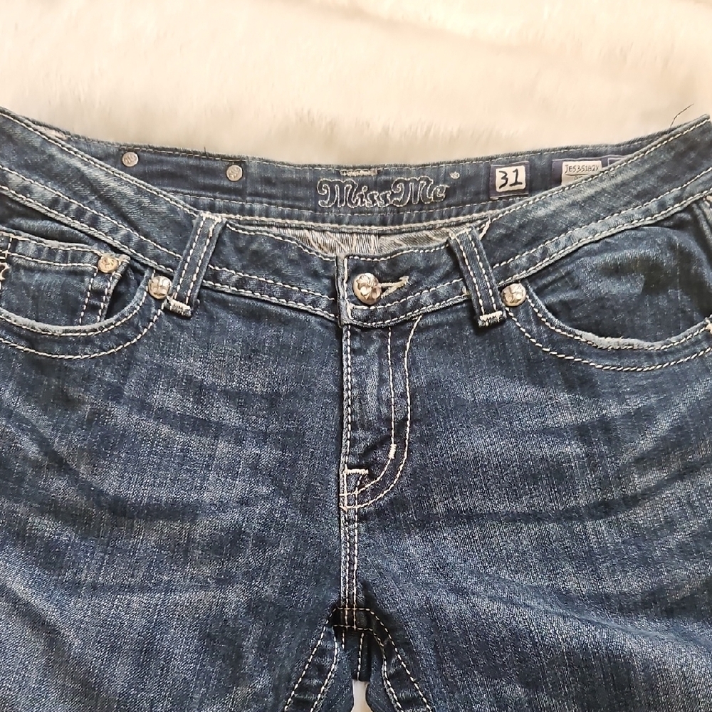 Miss Me Low Rise Boot Cut Jeans - Picture 5 of 8